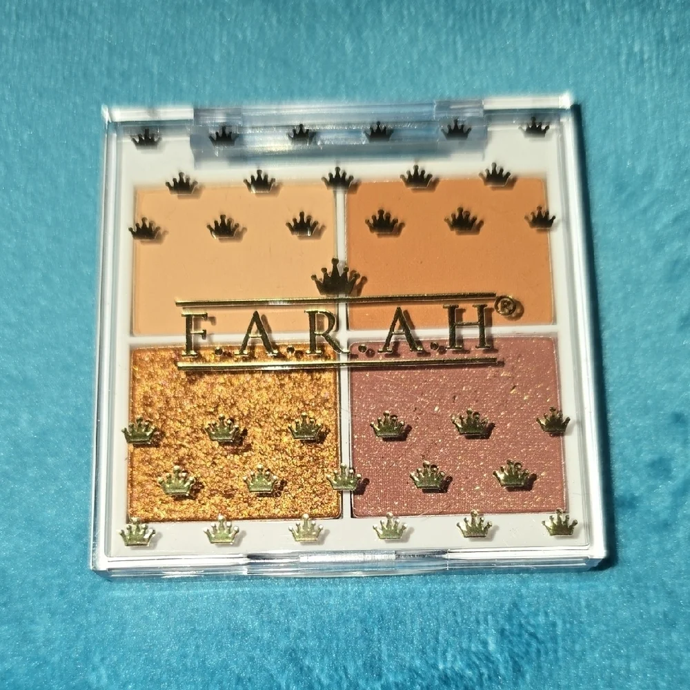 Farah Eyeshadow Palette - Gold and Tan Hues